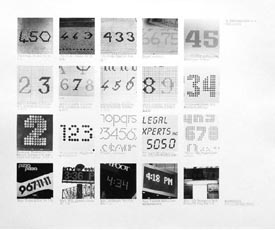 Photo Research, Detail: Numbers